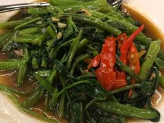 炒空心菜-大螃蟹海鲜餐厅