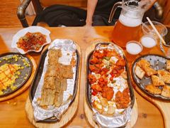 东镇老味道烤鸡块-老东镇啤酒屋海鲜加工·蒸汽海鲜·海鲜烧烤(台东店)