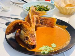 新加坡娘惹炸彩虹鲷-新加坡珍宝海鲜JUMBO Seafood(西安skp店)