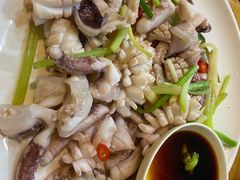 鲜鱿鱼-潮粥馆(长江花园店)