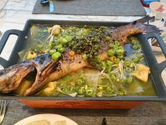 青花椒烤鱼-北京王府井希尔顿酒店·万斯阁西餐厅