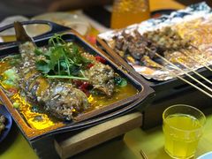 -路边摊小炉子烧烤