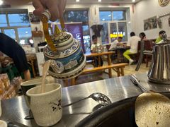 -粘豆包柴火铁锅炖