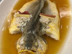 老酒蒸中黄鱼-银都上海菜馆(粤海东路店)