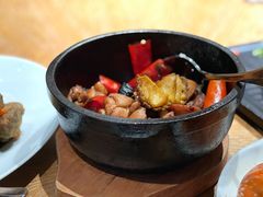 黑金蒜鲜鲍铁锅鸡-宁波柏悦酒店·钱湖渔港