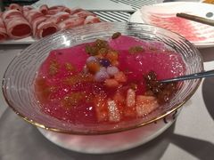 玫瑰冰粉-蜀九香火锅(九眼桥店)