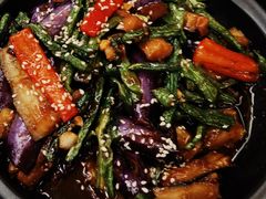 长豆角烧茄子煲-唐山富力洲际酒店-唐缘中餐厅