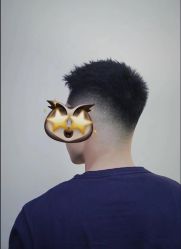 -海文先生国潮烫染男士理发馆