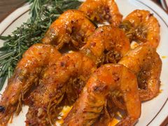 西班牙蒜香油爆虾-ZAFFERANO西班牙海鲜饭(上海首店)