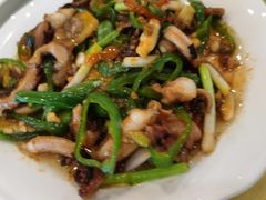 葱爆鱿鱼-龙溪海鲜酒家(溪涌店)