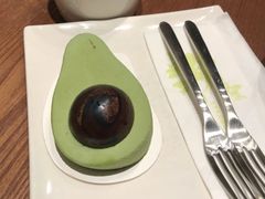 绿色星丸子蛋糕-星巴克(万都店)