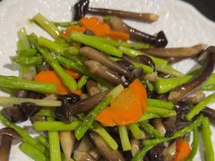 鸡枞菌芦竹笋炒虾丸子-南门食仙·手工福州菜(南门兜店)