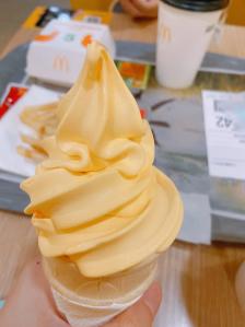 麦当劳(海岸城店)-"听说麦当劳出了杨枝甘露雪糕筒,为了尽快品.