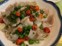 椒溜鱼片-大眼锅贴水饺(河东店)