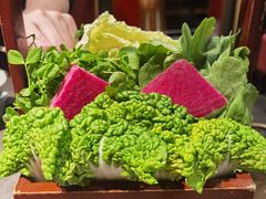 蔬菜拼盘-牛村来人潮汕牛肉火锅(西单店)
