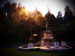 喷水池-钓鱼台国宾馆