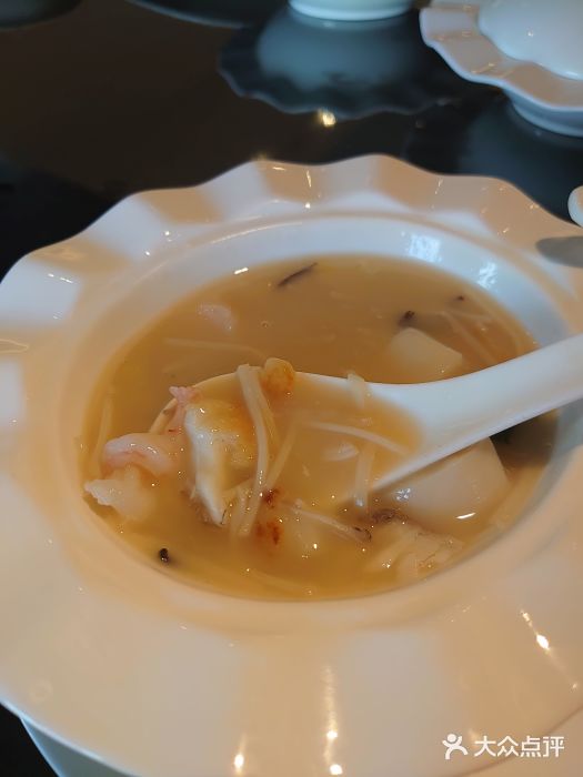 名佳荟鱼茸海鲜羹图片