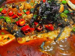 -探鱼·鲜青椒爽麻烤鱼(天一广场店)