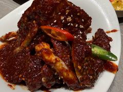 -草家酱蟹炭火烤肉店(珲春南路一店)