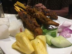 沙爹鸡牛肉拼盘-关夫人餐厅(阳光广场店)