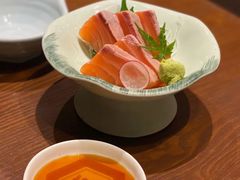 三文鱼刺身-纹兵卫手打荞麦面日料(虹桥本店)