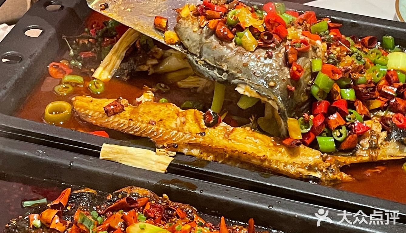 这份怪味烤鱼必须安排一条‼️真的很香很过瘾😋😋😋