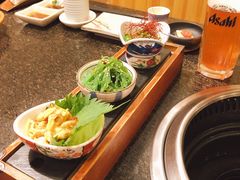 前菜三种拼盘-万福炭火烤肉日本料理(新街口店)