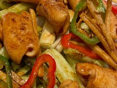 自制水绿菜炒大肠-客家汇·客家传承菜(水库店)