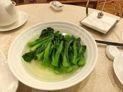 白灼菜心-麒麟中餐厅·经典粤菜·地道菜式老字号(广州长隆酒店)