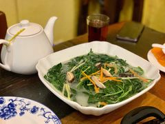 鱼汤浸辣椒叶-阿多私房菜(顺德店)