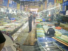 -霞涌市场海鲜摆卖区
