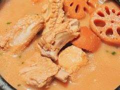 洪湖莲藕排骨莲藕汤-知楚•精致湖北菜(武商MALL店)