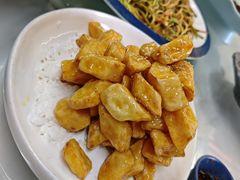 拔丝红薯-五谷粮煎饼卷大葱(景星店)