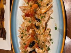 蒜蓉蒸开边虾-金光鸽王·经典粤菜(环宇城店)