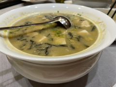 芝麻叶烩豆腐-商都酒店( 北京南站店)