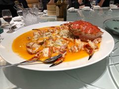 花雕蛋白蒸皇帝蟹-海逸海鲜酒家(古北店)