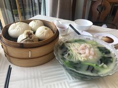 虾仁煨面-怡园饭店-餐厅(四望亭店)