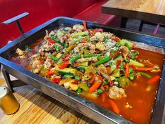 红袍泡椒蛙锅-兔槽江湖菜·重庆璧山兔(水围店)