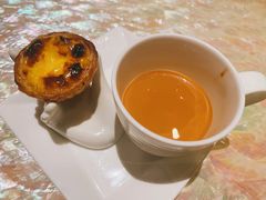 餐后葡挞配奶茶-8餐厅(新葡京酒店)