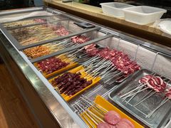 自助取餐区-新疆喀什烤肉饭店(红松路店)