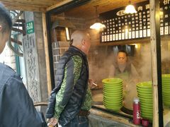 自助取餐区-张记牛肉面馆(天津路店)