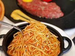 肉酱意面-火车头法国西餐厅