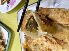 猪肉茴香锅贴小份-春水锅贴·传统鲁菜(大明湖店)