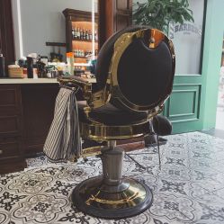 -595barbershop美式油头