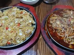 石板五花肉煎酸菜-米村拌饭(摩码广场店)