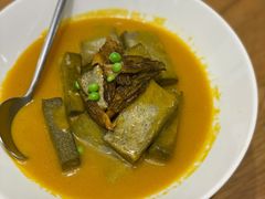 羊肚菌烧黑豆腐-无味舒食(环岛路店)