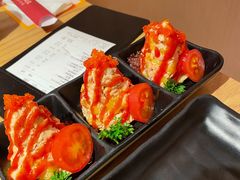 芒果厚肝握寿司-大和食乐·鲜和牛酸汤火锅(环宇荟店)