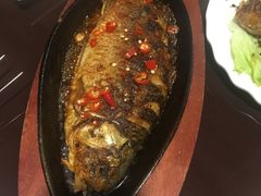 铁板鲫鱼-三个大叔烤羊肉串·炭炉砂锅菜(西三旗店)