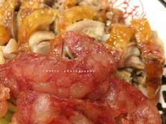 烧鹅香肠双拼饭-吾家香港烧腊专门店