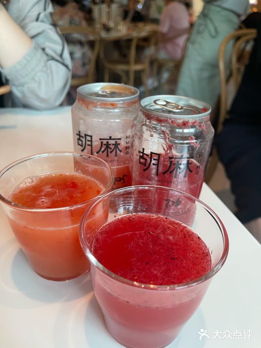 胡麻(静安嘉里店)杨梅苏打图片